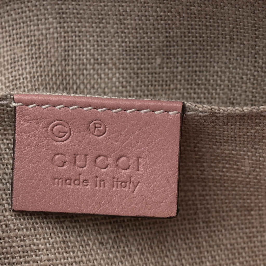 Gucci Soft Microguccissima Mini Bree Messenger Bag Soft Pink