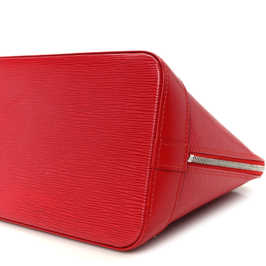 Louis Vuitton Epi Alma PM Castillan Red