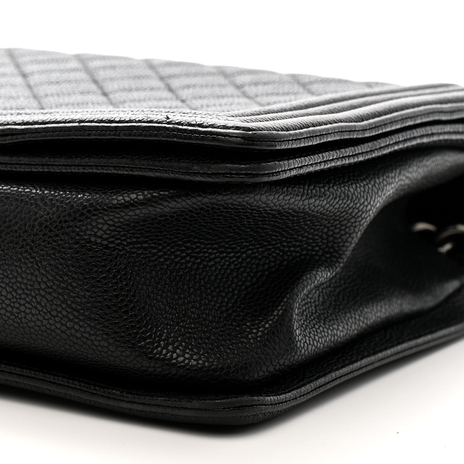 Chanel Caviar Quilted New Medium Boy Flap Black