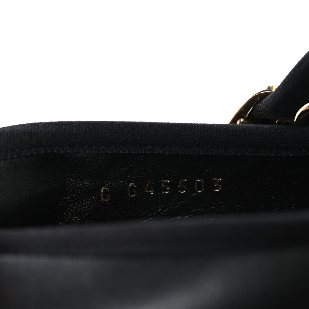 Lambskin Mary Jane Flats 38 Black