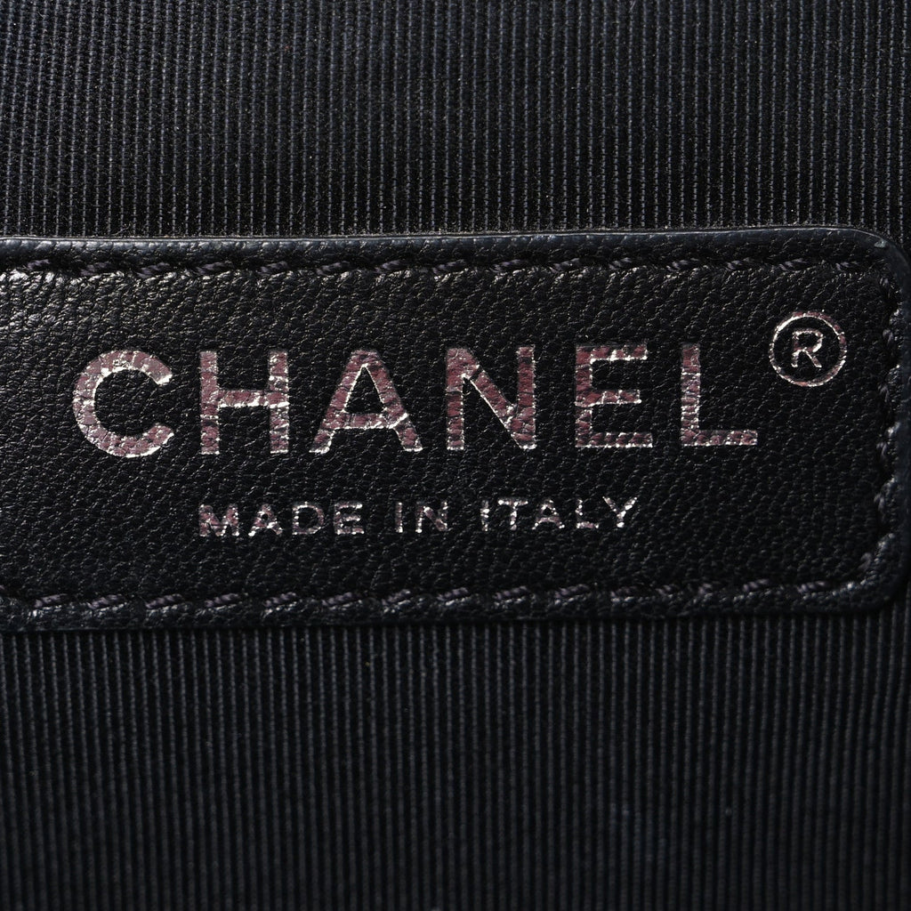 Chanel Nubuck Chesterfield Quilted Large Celtic Boy Flap Red
