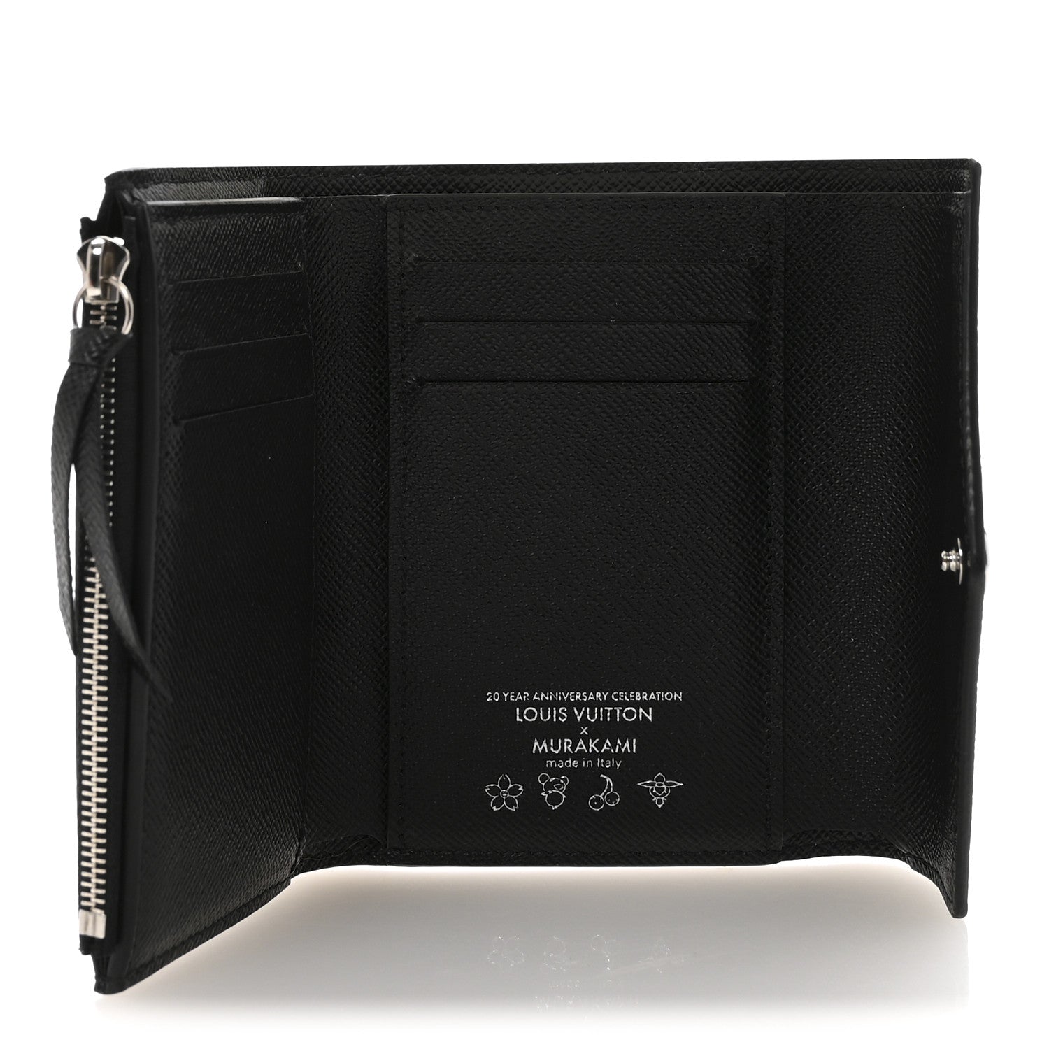 Louis Vuitton LV x TM Monogram Multicolor Victorine Wallet Black