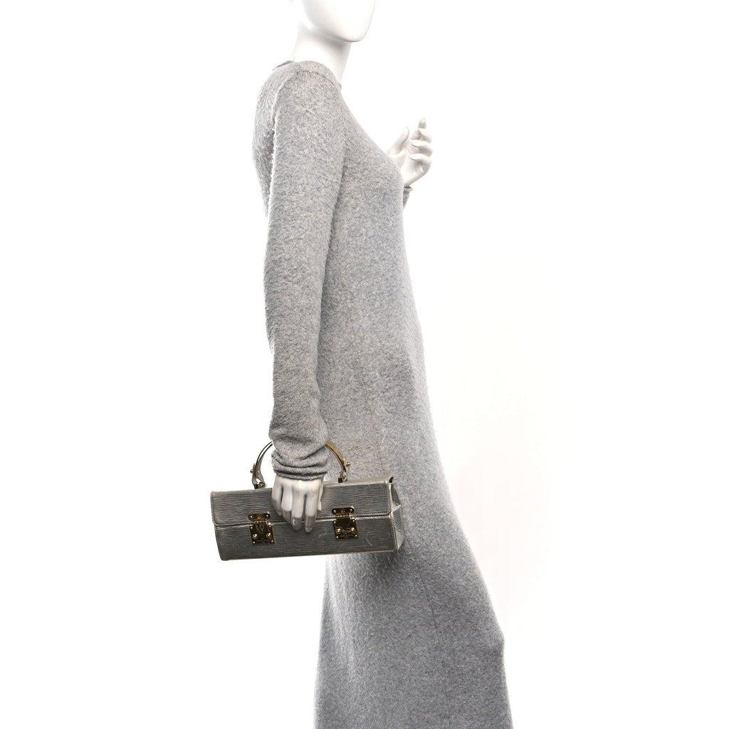 Louis Vuitton Metallic Epi Galaxia Silver