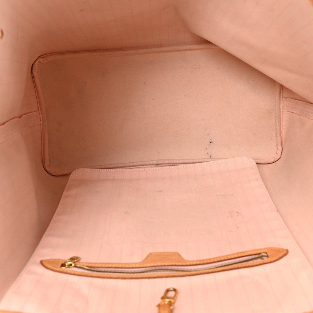 Louis Vuitton Damier Azur Neo Neverfull GM Rose Ballerine