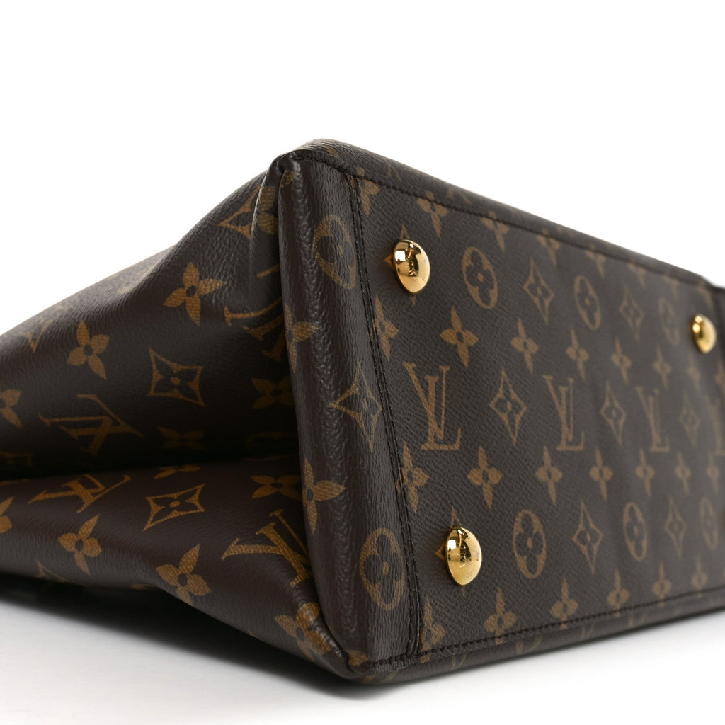 Louis Vuitton Monogram Flower Tote Black