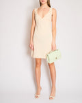 Chanel Cream Mini Terry Beach Mini Dress with White and Beige CC Logo Buttons Size FR 36 (UK 8)