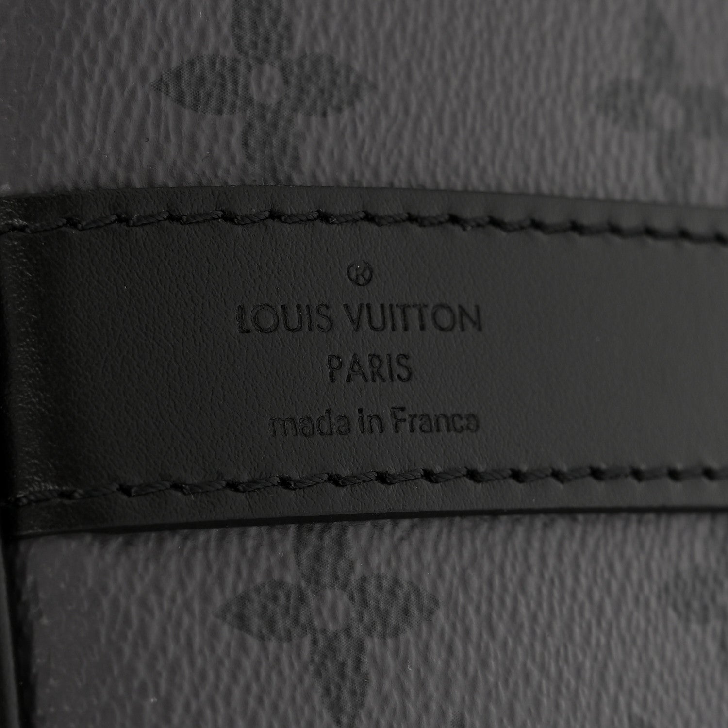 Louis Vuitton Monogram Eclipse Reverse Keepall Bandouliere 35