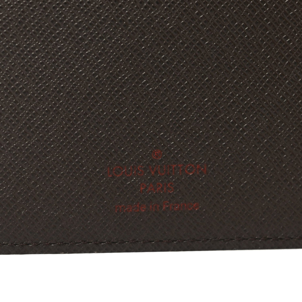 Louis Vuitton Damier Ebene Medium Ring Agenda Cover