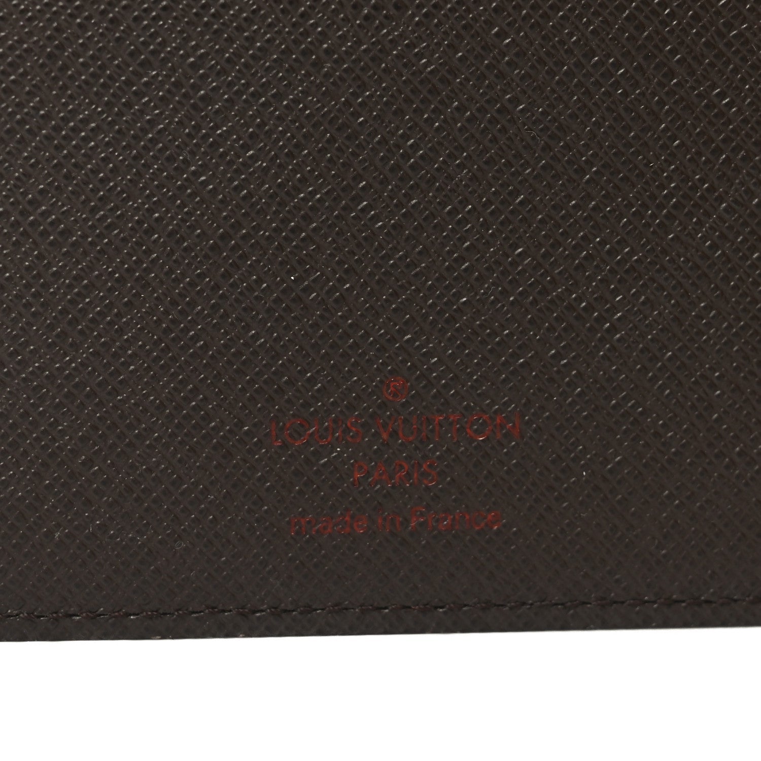 Louis Vuitton Damier Ebene Medium Ring Agenda Cover