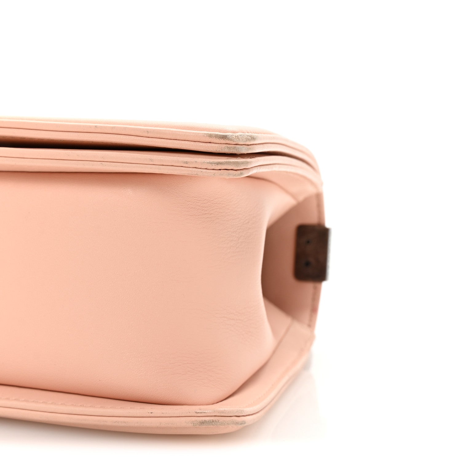 Chanel Lambskin Quilted Medium Boy Flap Light Pink