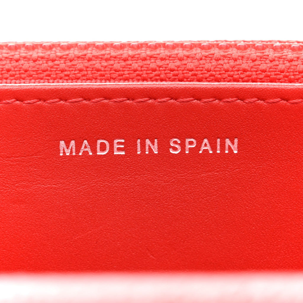 Chanel Caviar Quilted Wallet on Chain WOC Red