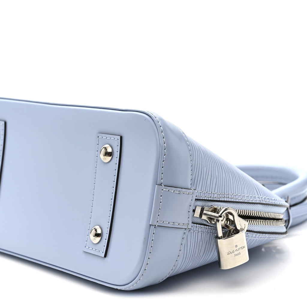 Louis Vuitton Epi Jacquard Alma BB Cloud Blue
