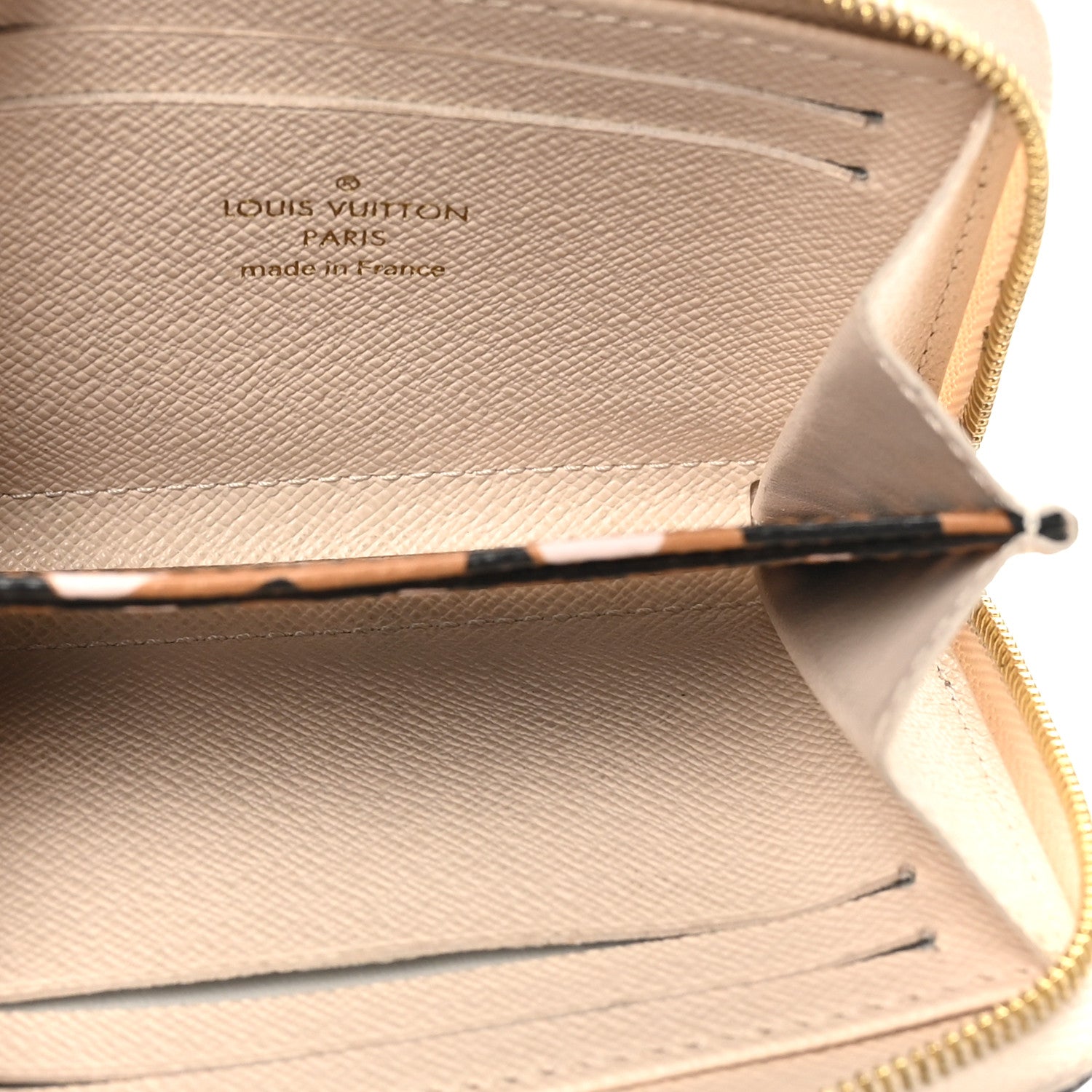 Louis Vuitton Monogram Giant Wild At Heart Zippy Coin Purse Creme