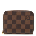 Louis Vuitton Damier Ebene Zippy Coin Purse