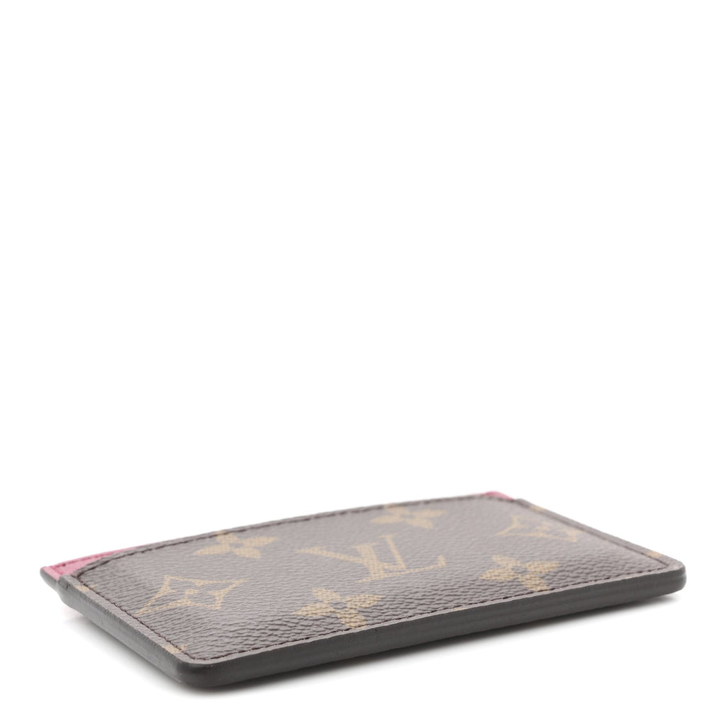 Louis Vuitton Monogram Card Holder Fuchsia