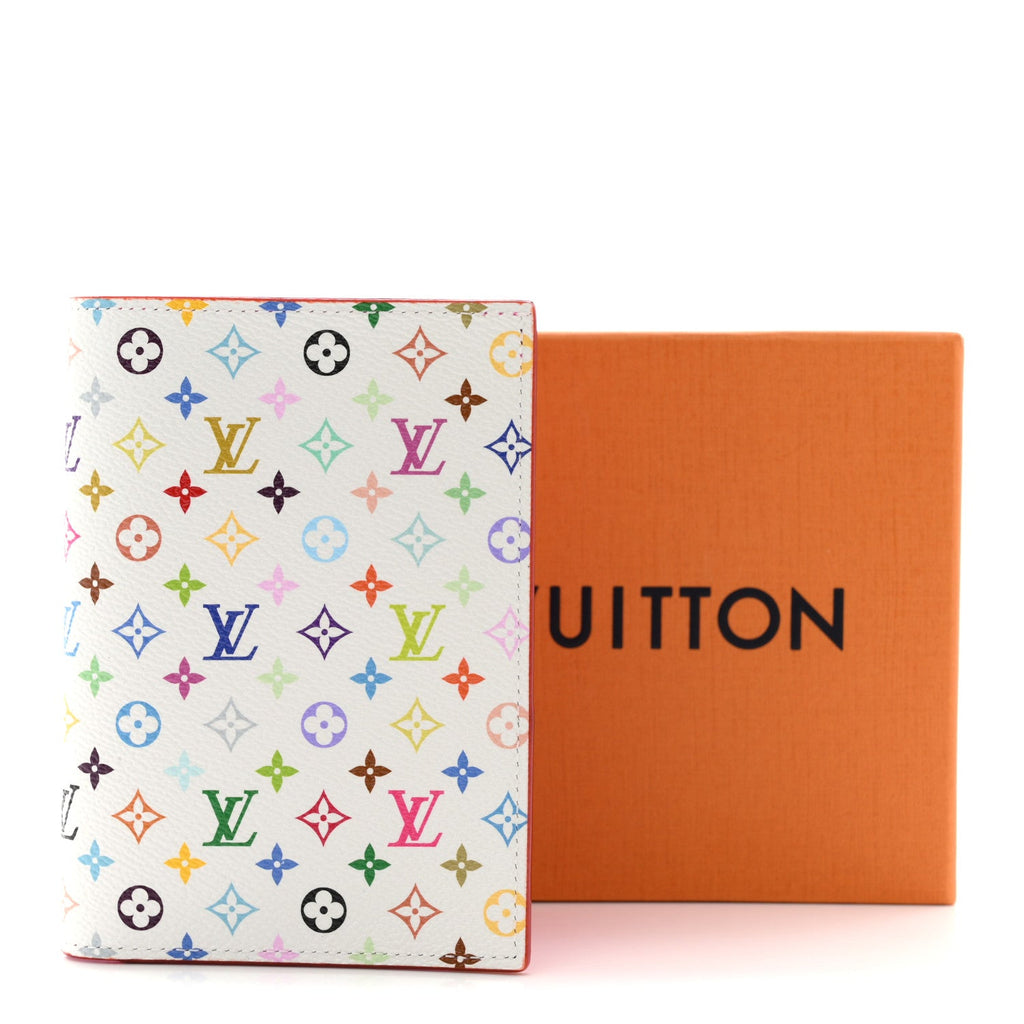 Louis Vuitton LV X TM Monogram Multicolor Passport Cover White