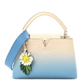 Louis Vuitton Taurillon Capucines MM Gradient Blue