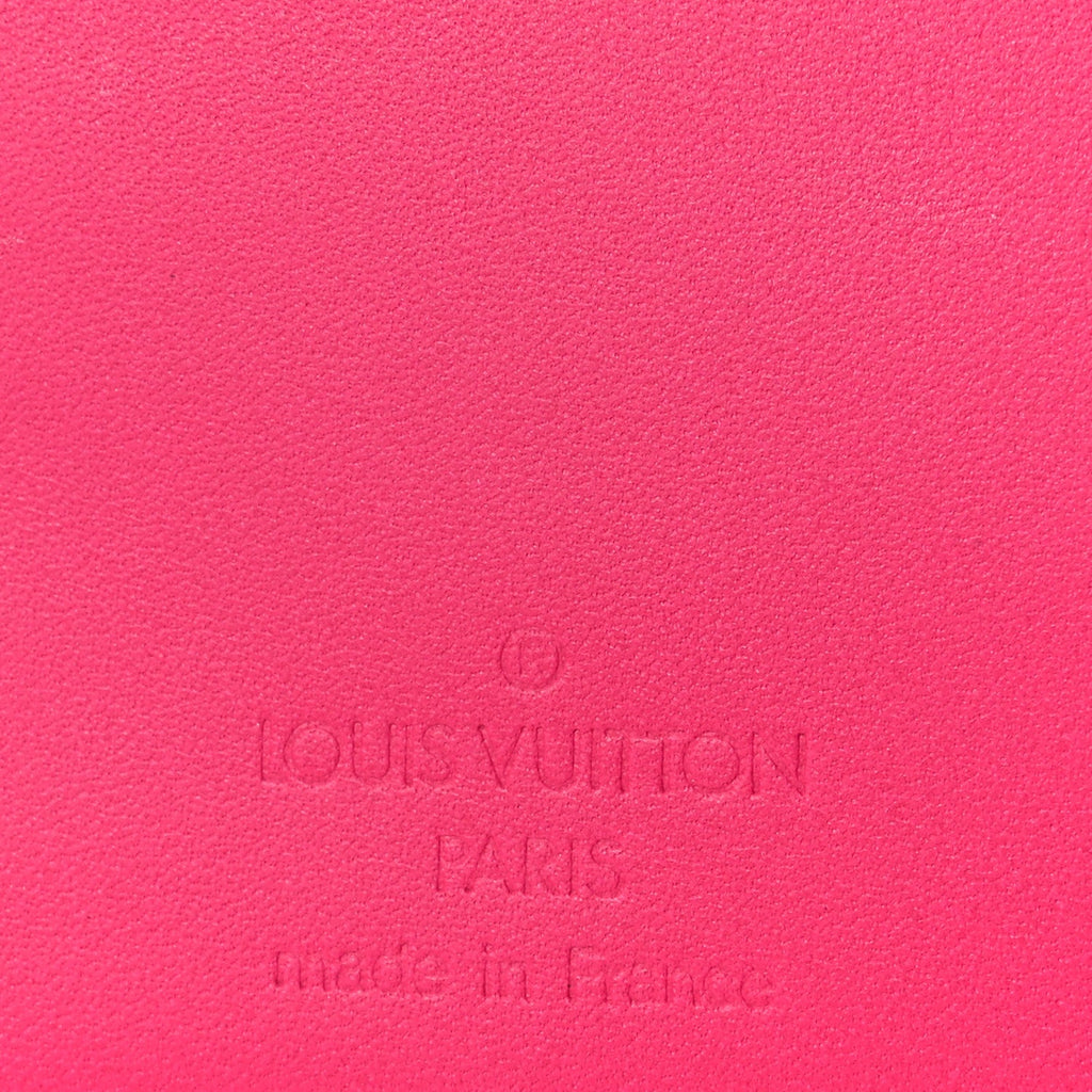 Louis Vuitton Vernis French Purse Wallet Fuchsia
