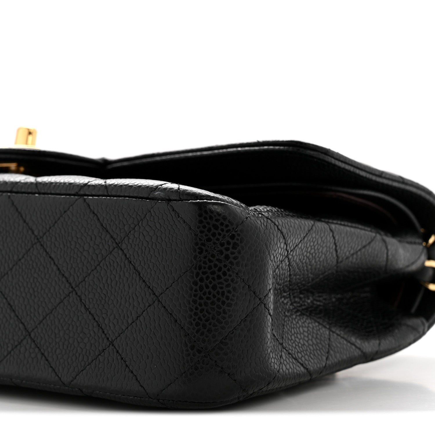 Chanel Caviar Quilted Medium Double Flap Black