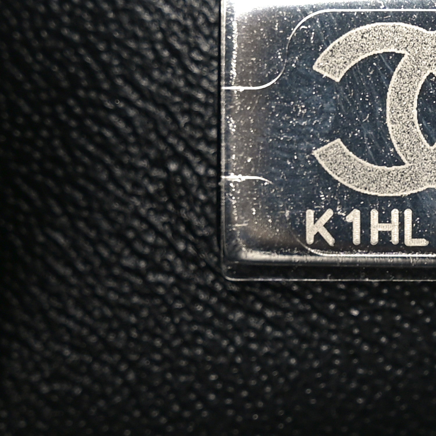 Chanel Lambskin Quilted Mini Rectangular Flap Black