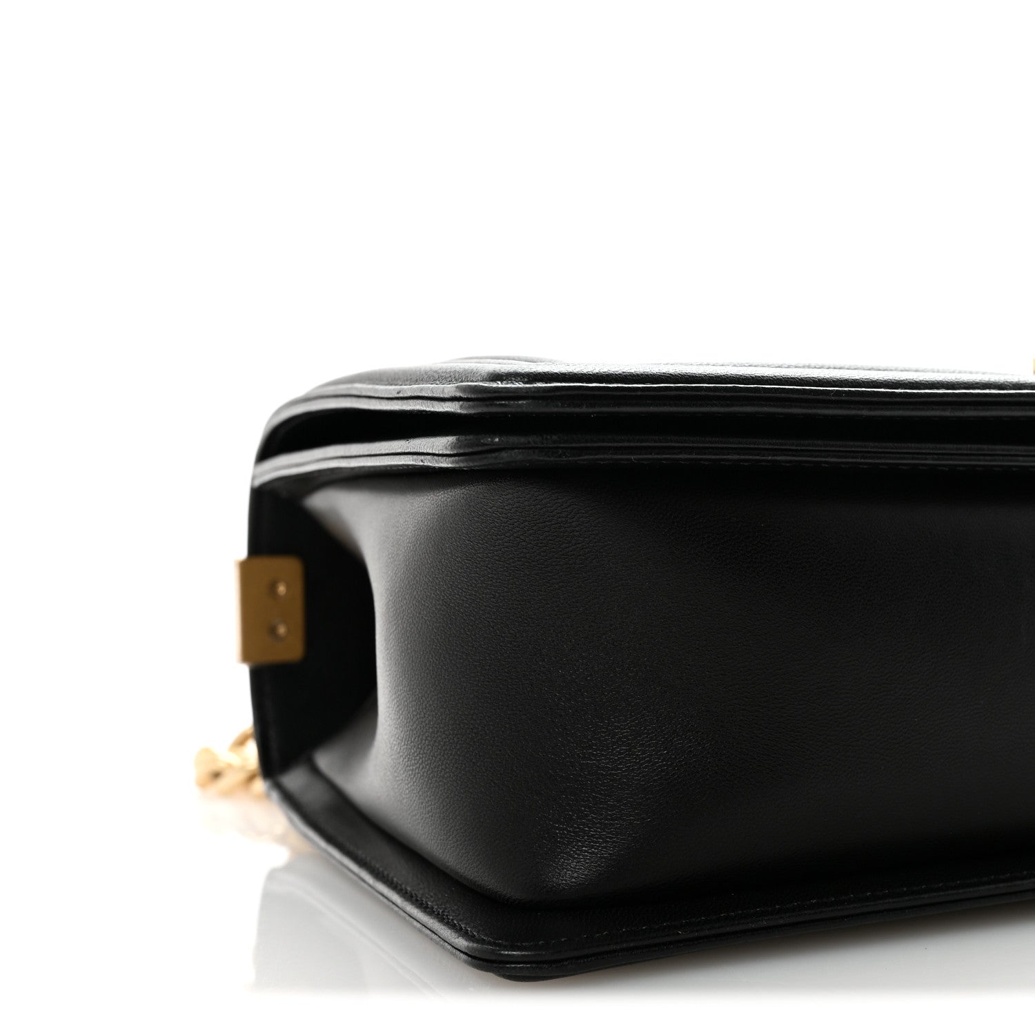 Chanel Lambskin Quilted New Medium Boy Flap Black