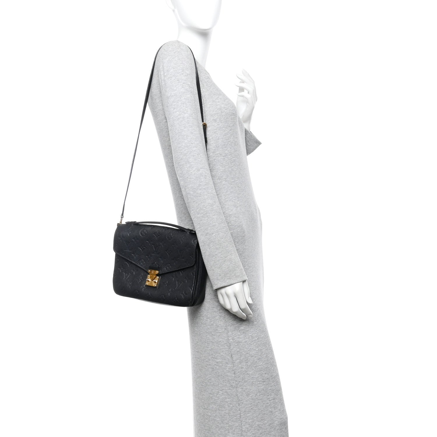 Louis Vuitton Empreinte Pochette Metis Black