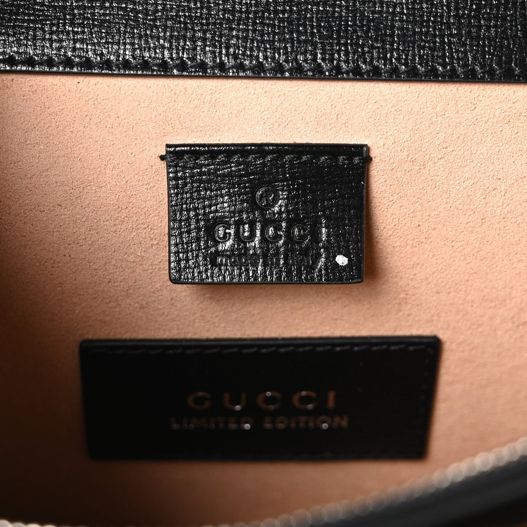 Gucci Snakeskin Enamel Small Dionysus Shoulder Bag Green