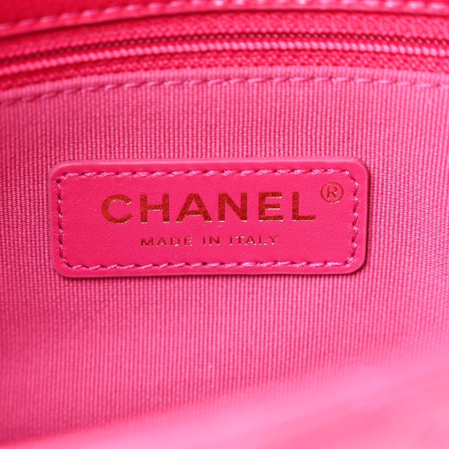 Chanel Caviar Quilted Small Twist Your Buttons Flap Fuchsia
