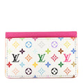 Louis Vuitton LV X TM Monogram Multicolor Card Holder Kawaii Pink