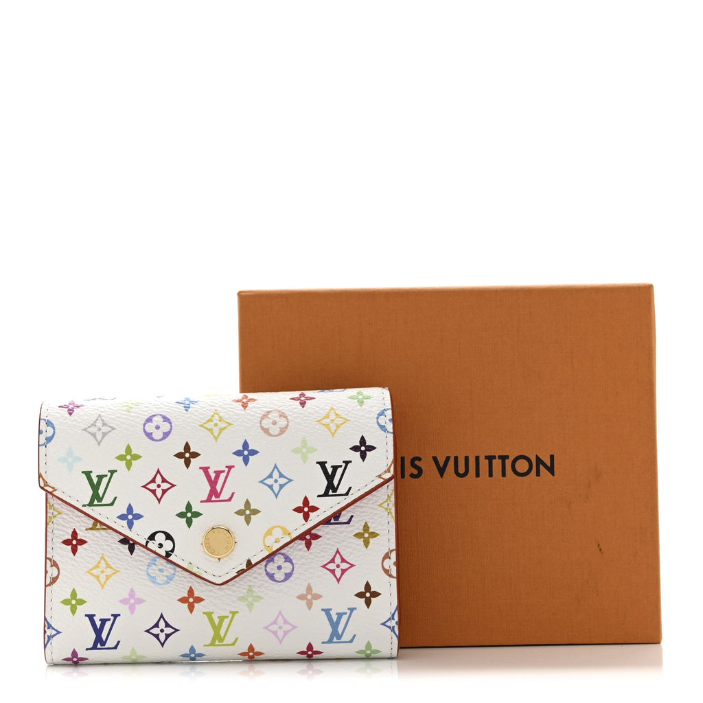 Louis Vuitton LV x TM Monogram Multicolor Victorine Wallet White
