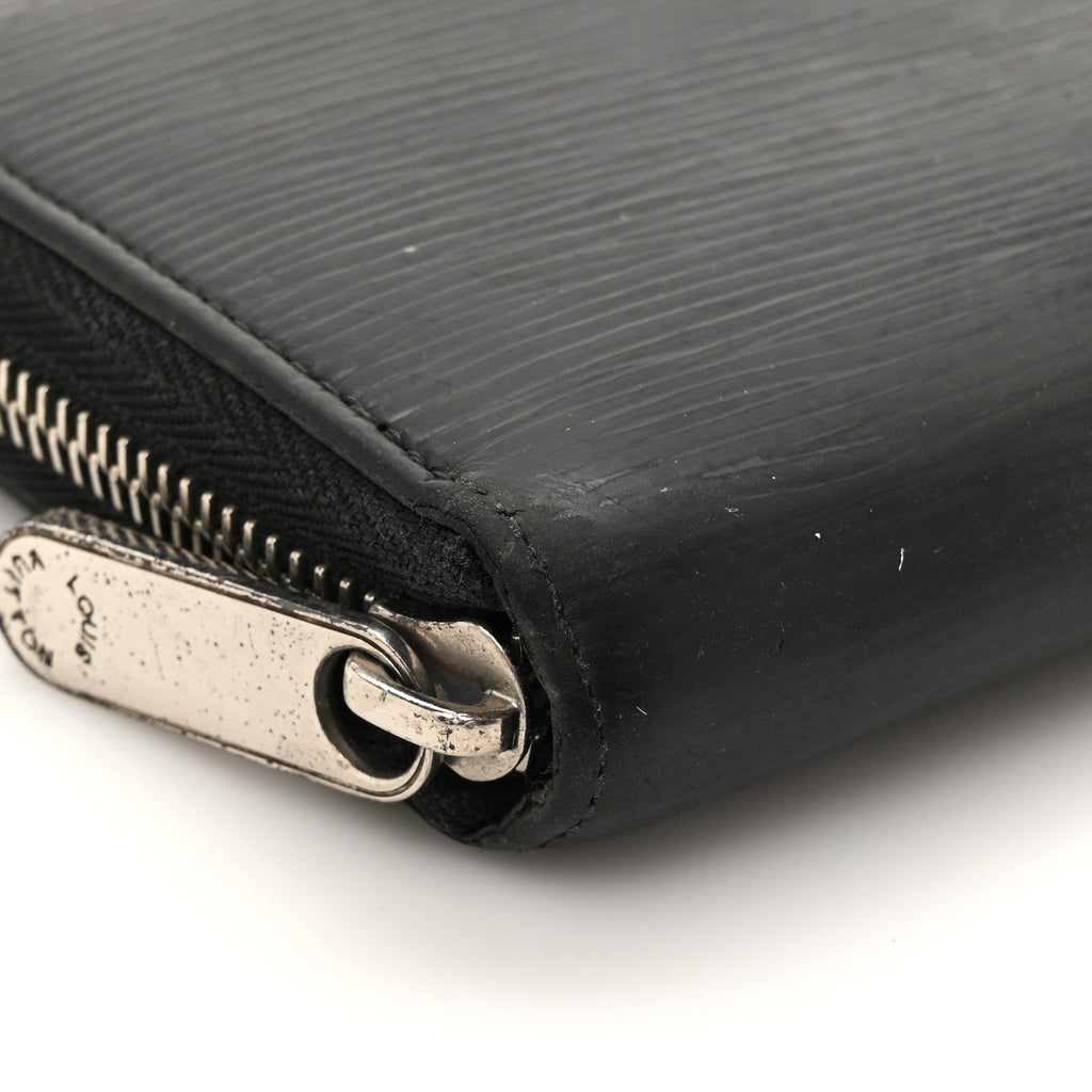 Louis Vuitton Epi Zippy Wallet Black