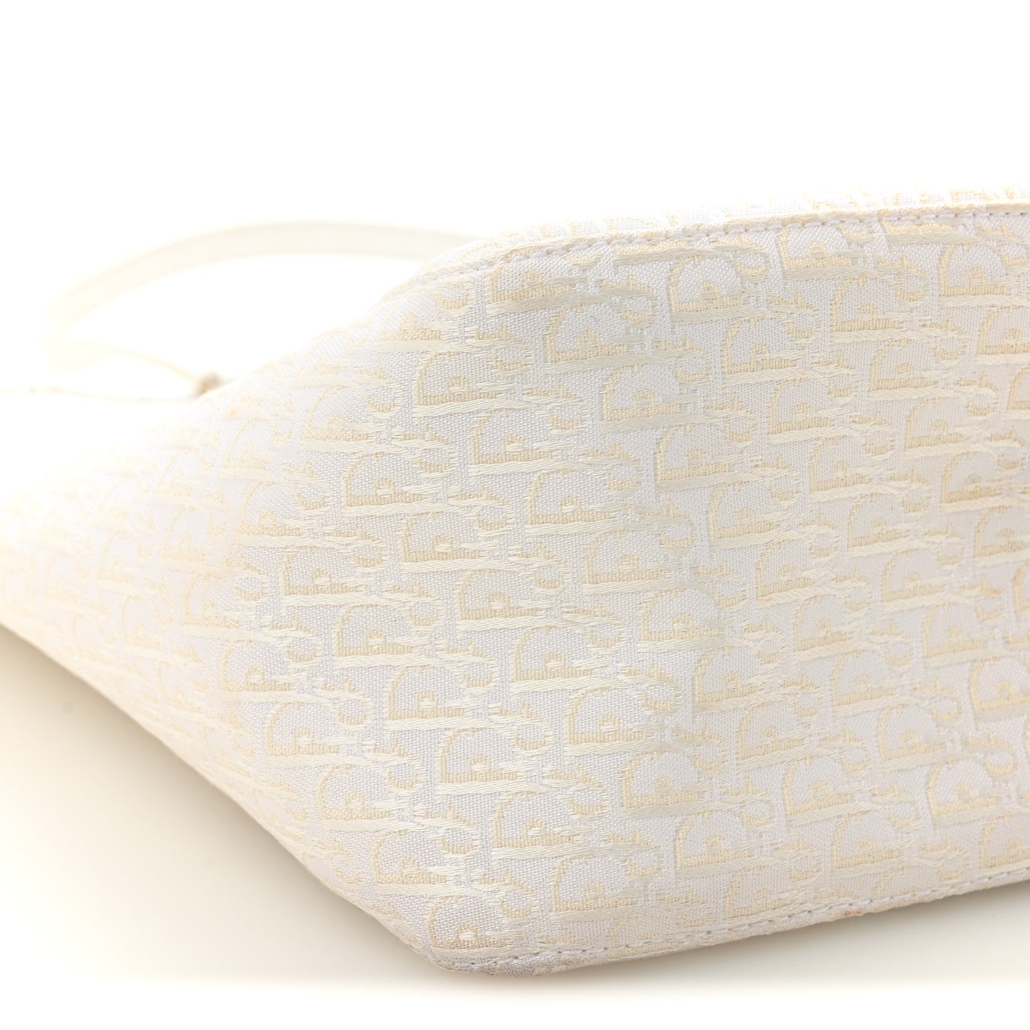 Christian Dior Monogram Tote White