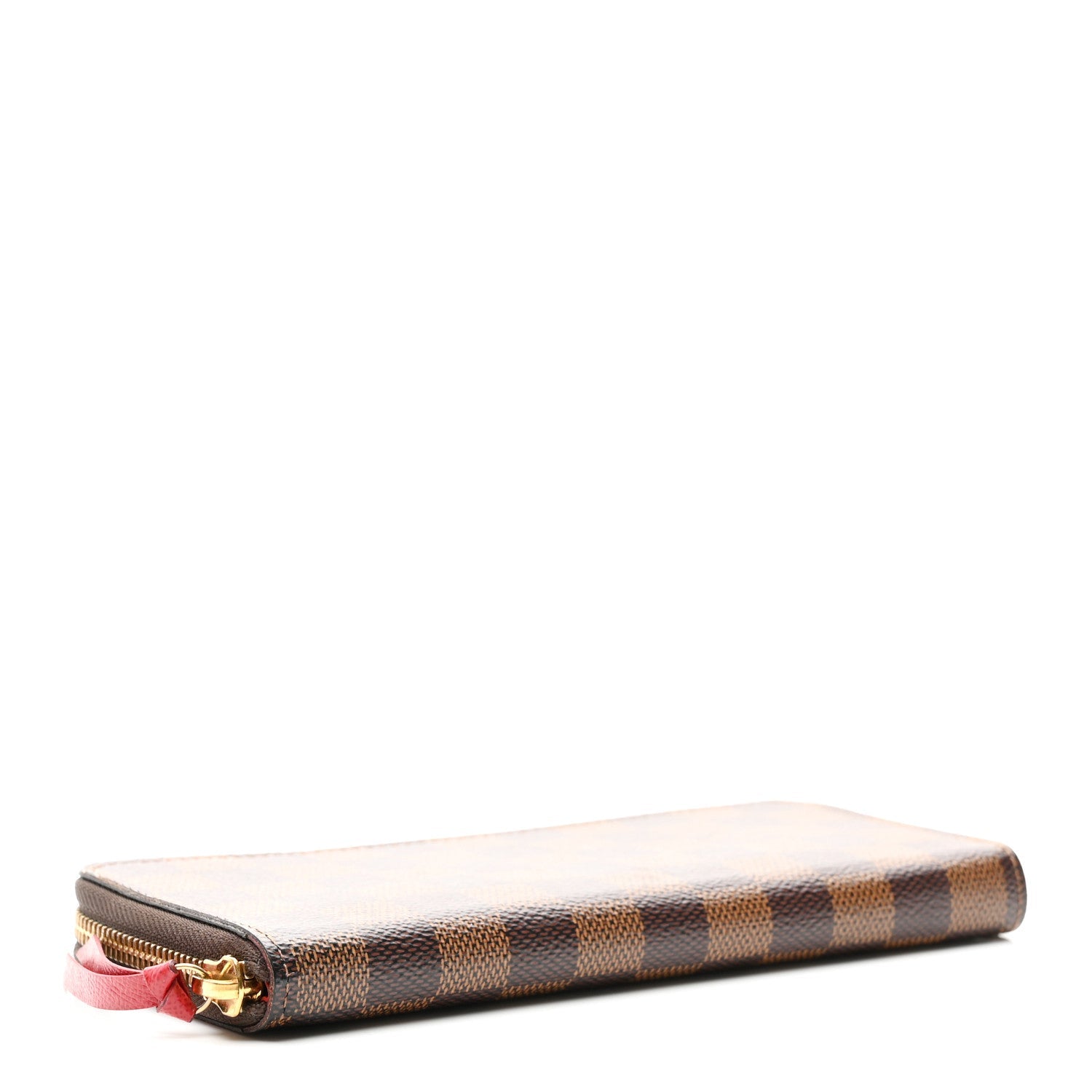 Louis Vuitton Damier Ebene Clemence Wallet Cherry