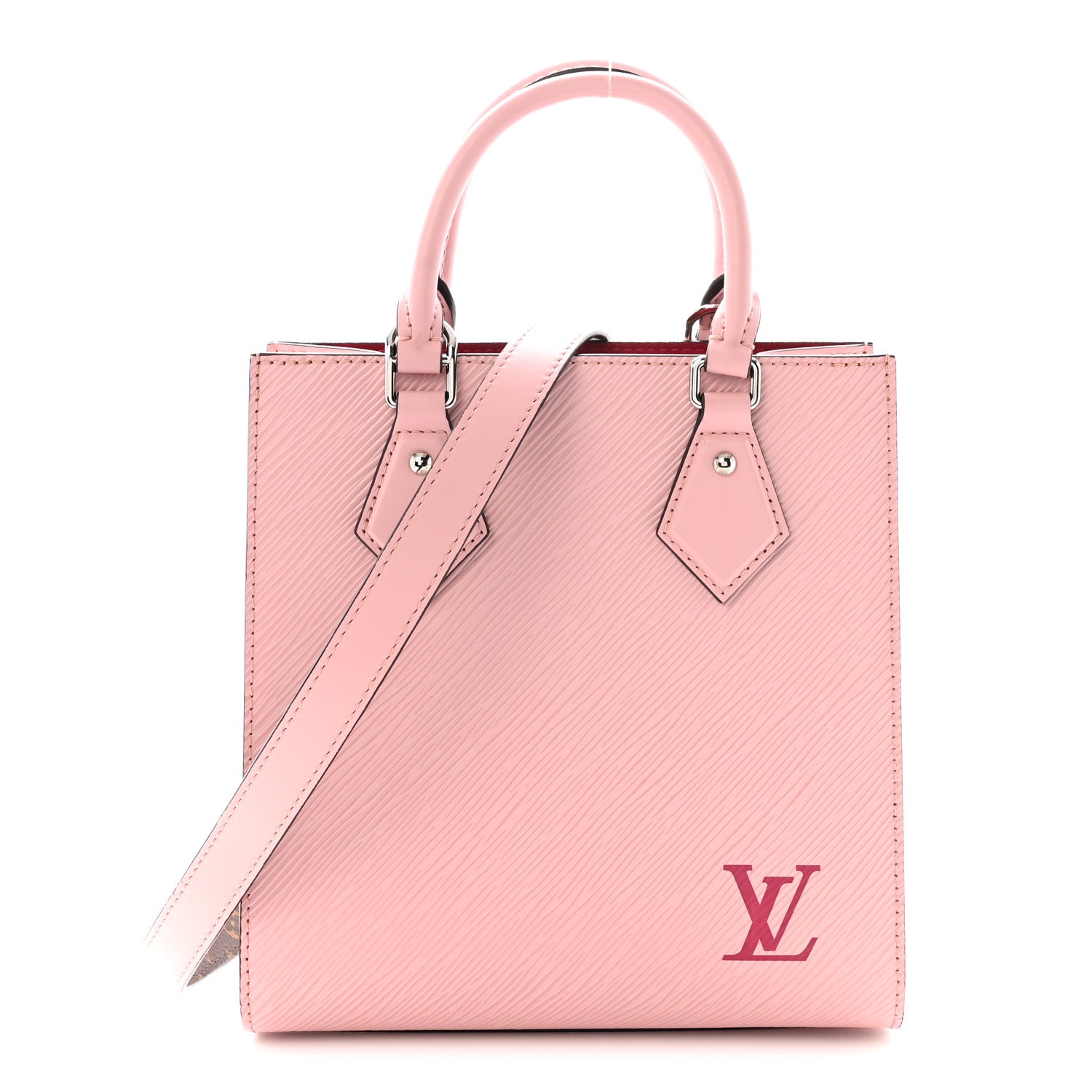 Louis Vuitton Epi Sac Plat BB Rose Ballerine