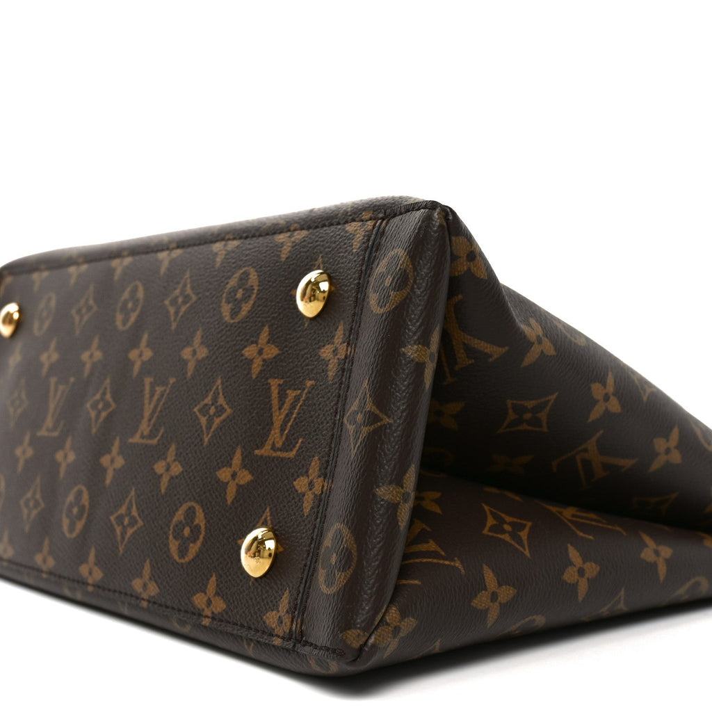 Louis Vuitton Monogram Flower Tote Black