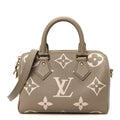 Louis Vuitton Empreinte Monogram Giant Speedy Bandouliere 20 Creme Beige