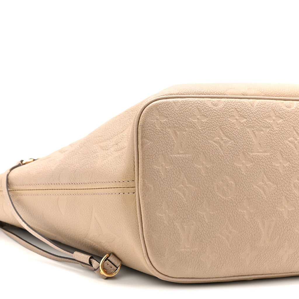 Louis Vuitton Empreinte Monogram Giant Neverfull MM Tourterelle