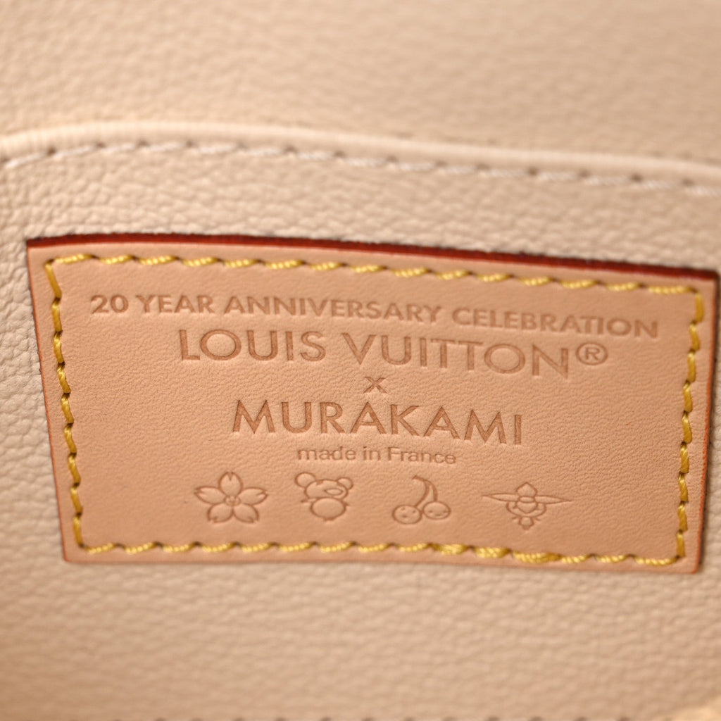 Louis Vuitton LV x TM Monogram Multicolor Cosmetic Pouch PM White