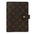 Louis Vuitton Monogram Medium Ring Agenda Cover