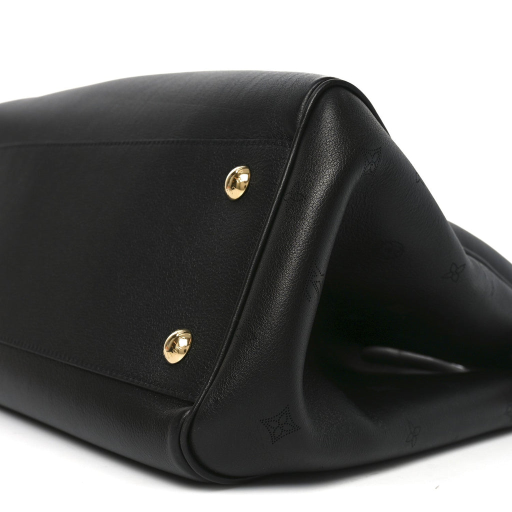 Louis Vuitton Calfskin Vendome MM Black