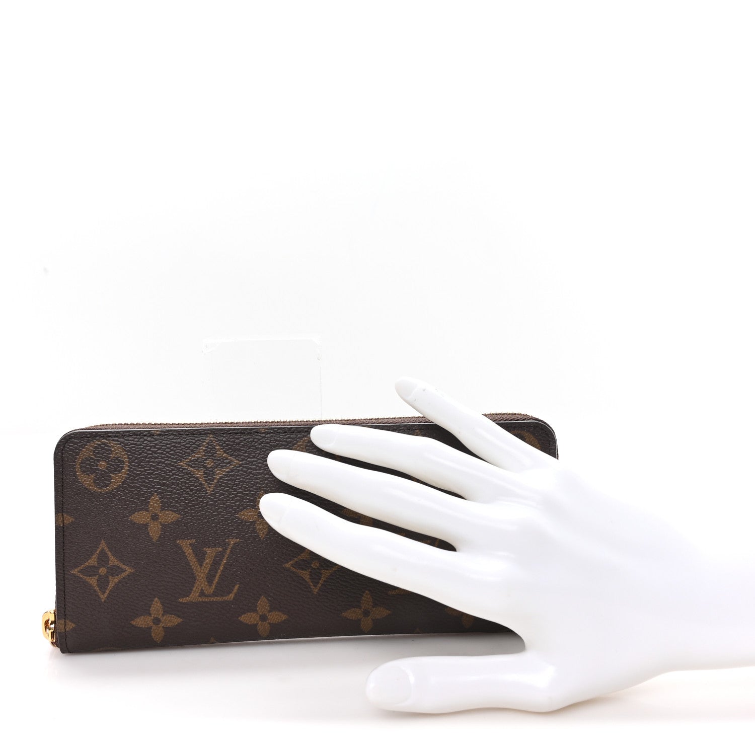 Louis Vuitton Monogram Clemence Wallet Fuchsia