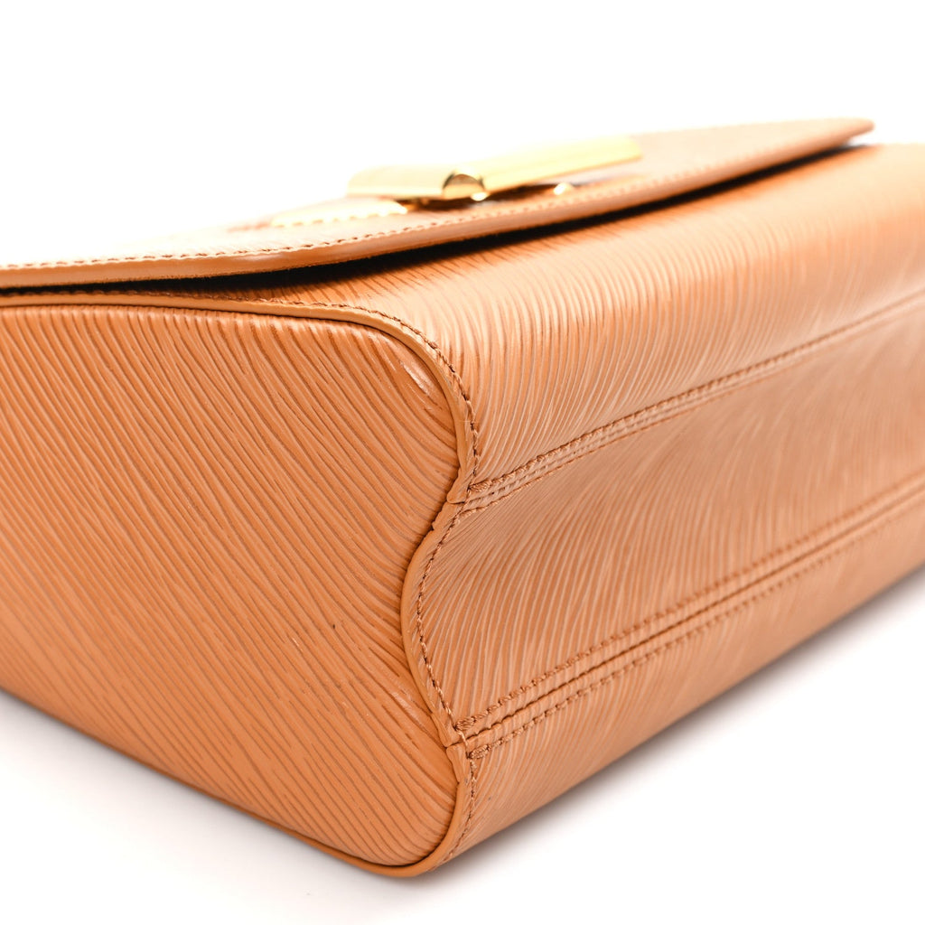 Louis Vuitton Epi Twist Shoulder Bag MM Gold Miel