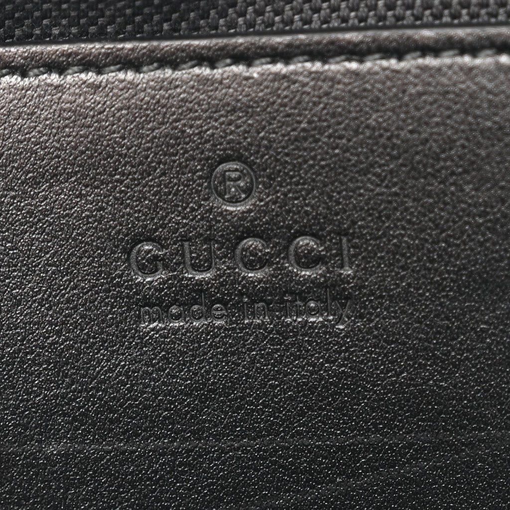 Gucci Calfskin Matelasse Monochrome Small GG Marmont Chain Shoulder Bag Black