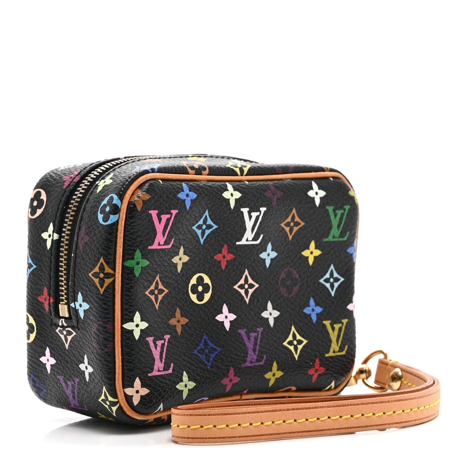 Louis Vuitton Monogram Multicolor Trousse Wapity Black