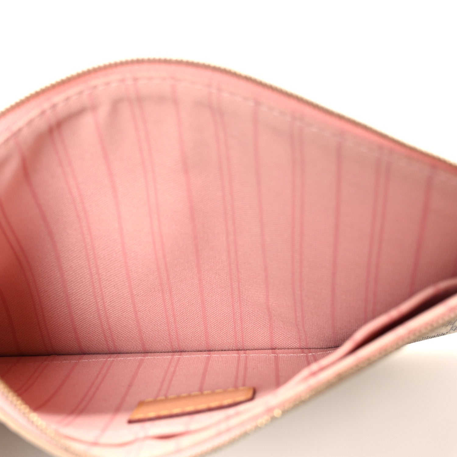 Louis Vuitton Monogram Neverfull MM GM Pochette Rose Ballerine