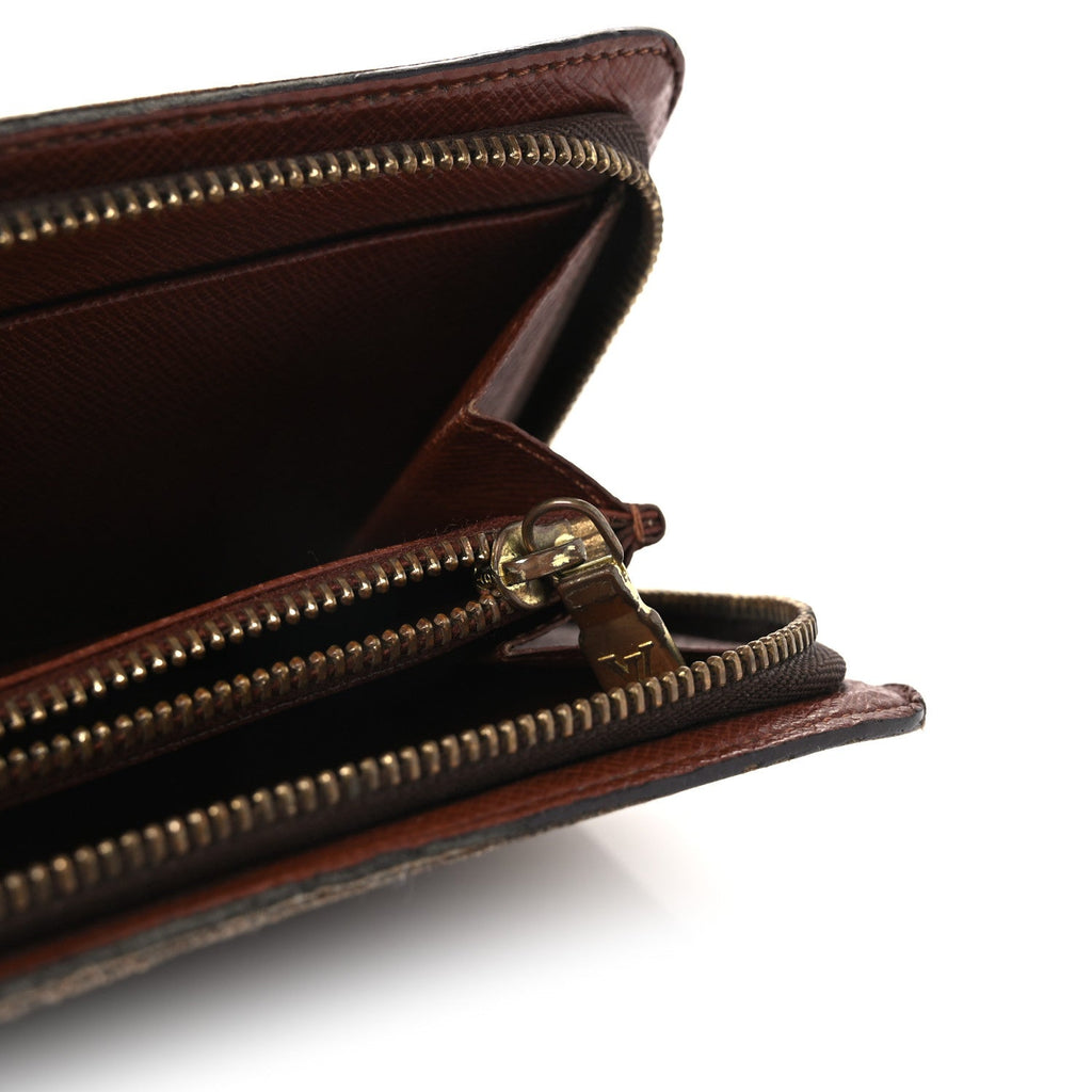 Louis Vuitton Monogram Porte-Monnaie Zippy Wallet