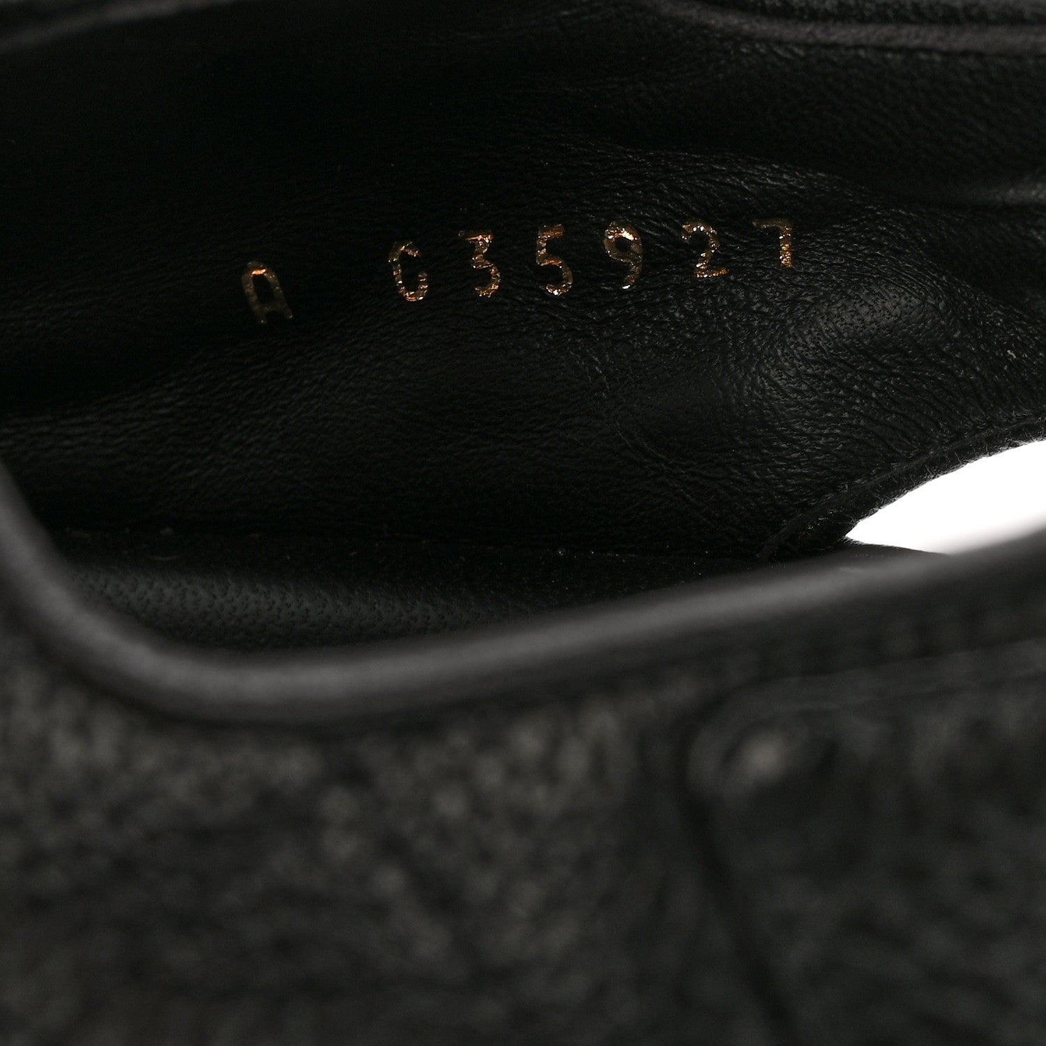 Grained Calfskin Velcro Dad Sandals 39.5 Black
