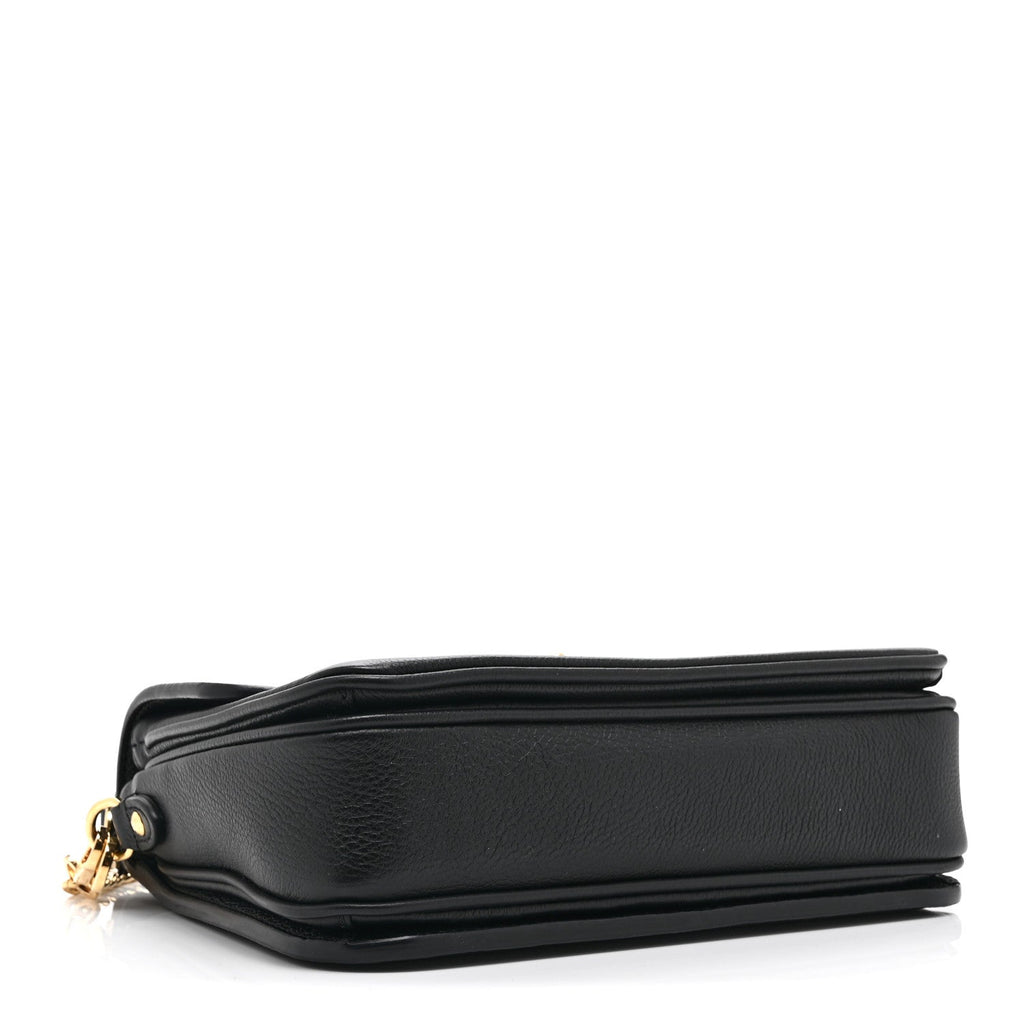 Louis Vuitton Grained Calfskin Lockme Oxford Black