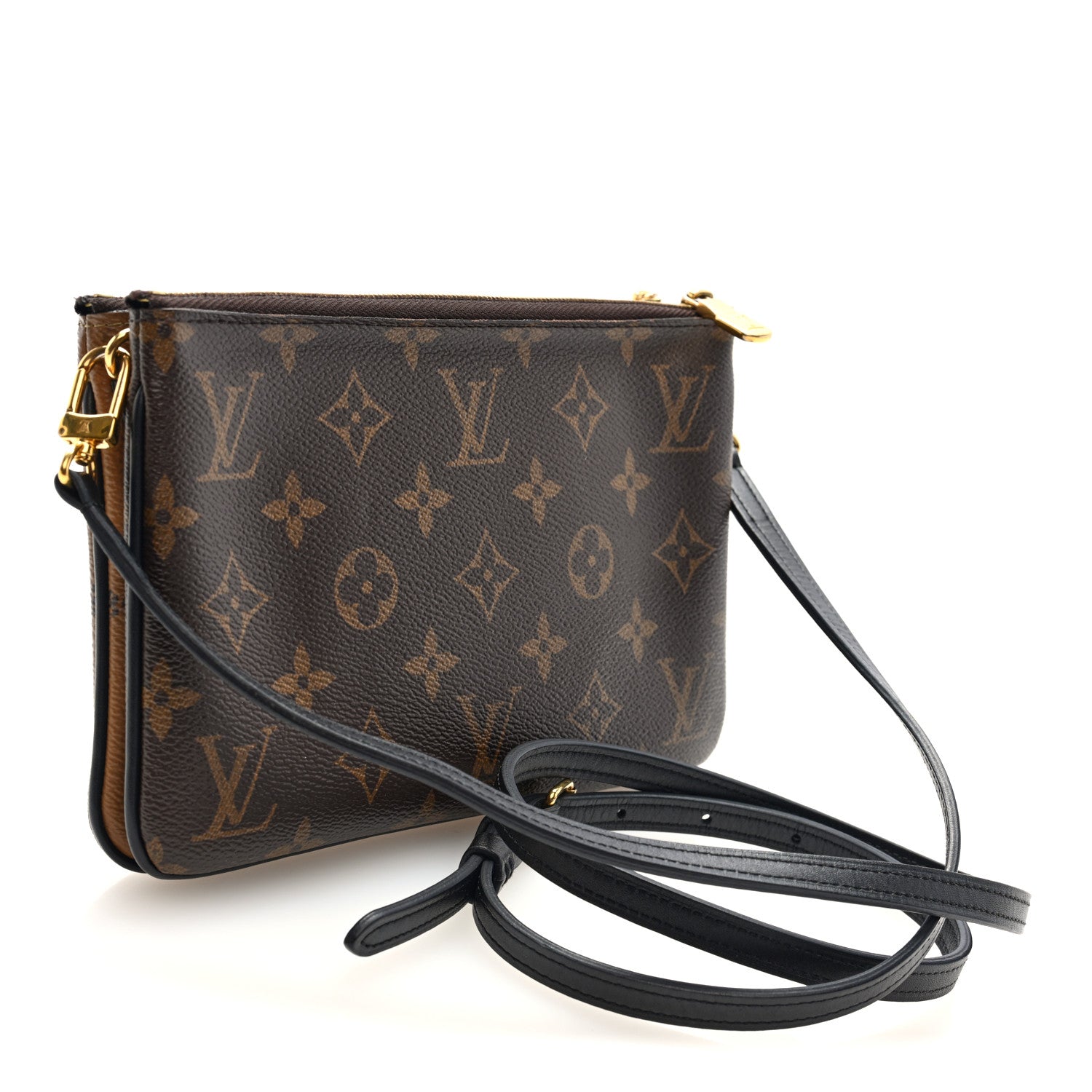 Louis Vuitton Reverse Monogram Giant Double Zip Pochette