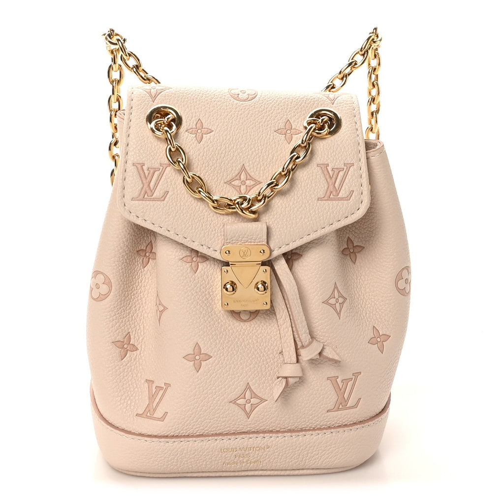 Louis Vuitton Empreinte Monogram Bicolor Nano Noe Backpack Eden